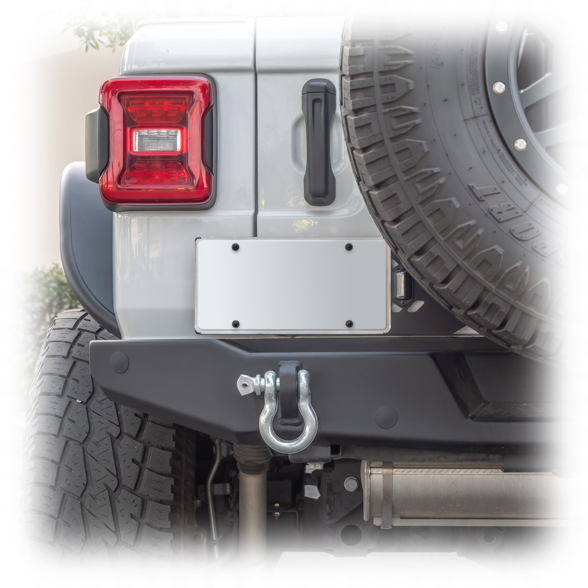 Jeep JL License Plate Relocation Kit - Turn Offroad