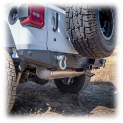 Jeep JL Rear Bumper with Hitch Receiver | 2018–2025 - Turn Offroad