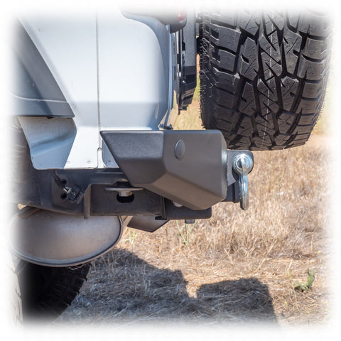 Jeep JL Rear Bumper with Hitch Receiver | 2018–2025 - Turn Offroad