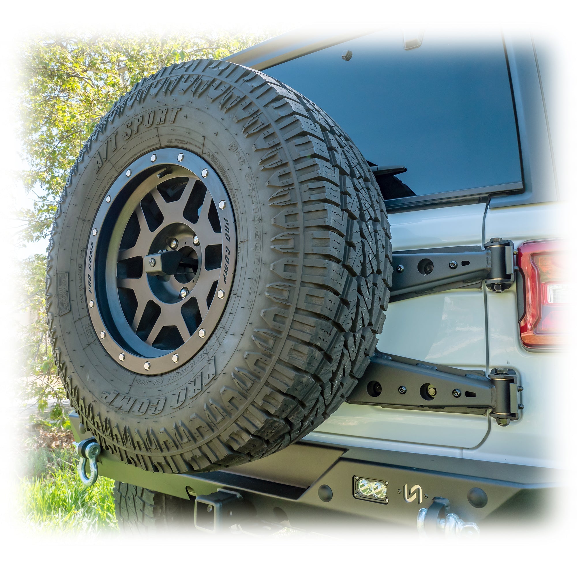 Jeep JL Tailgate Reinforcement Tire Carrier | 2018–2025 - Turn Offroad