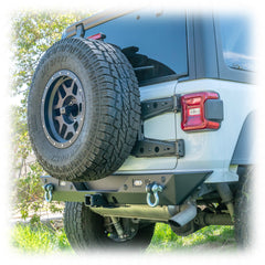 Jeep JL Tailgate Reinforcement Tire Carrier | 2018–2025 - Turn Offroad