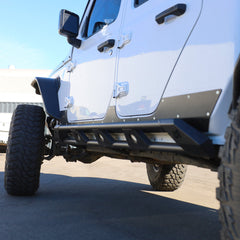 Jeep JT Gladiator Rock Sliders | With Frame - Mount System | 2020–2025 - Turn Offroad