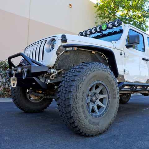 Jeep JT Gladiator Rock Sliders | With Frame - Mount System | 2020–2025 - Turn Offroad