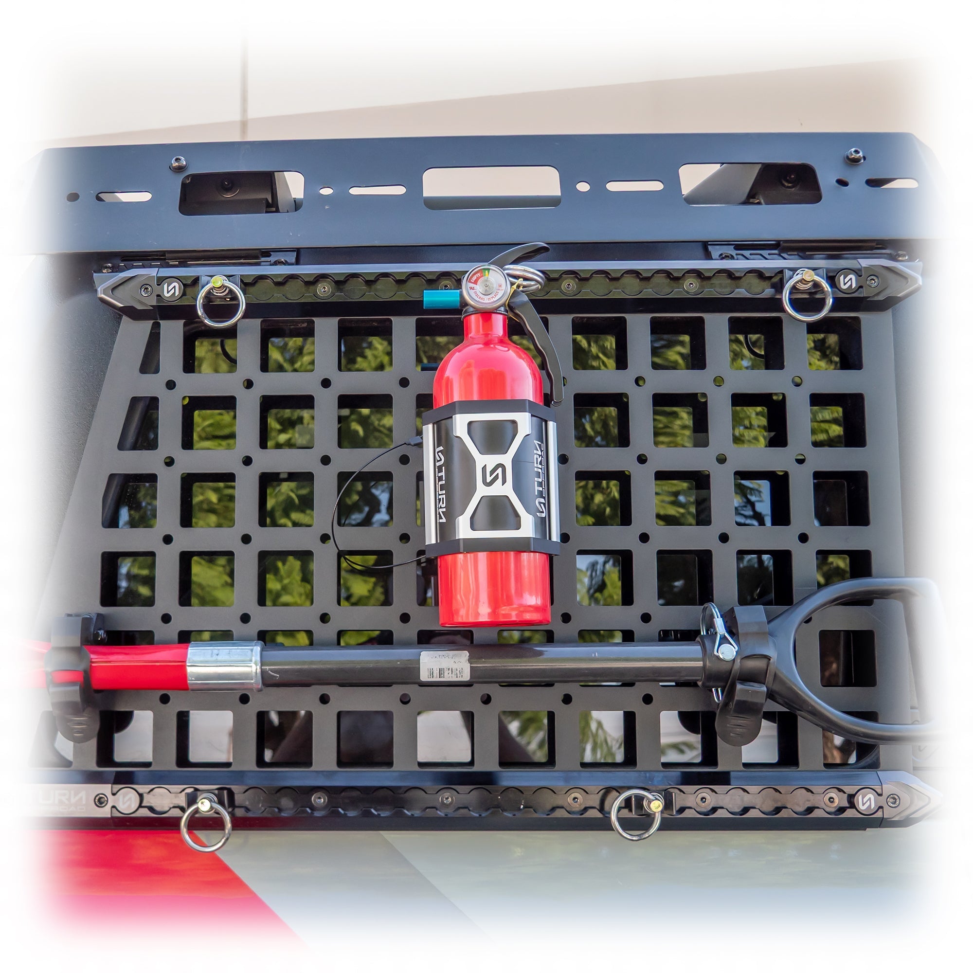 L - Track Fire Extinguisher Mount - Turn Offroad