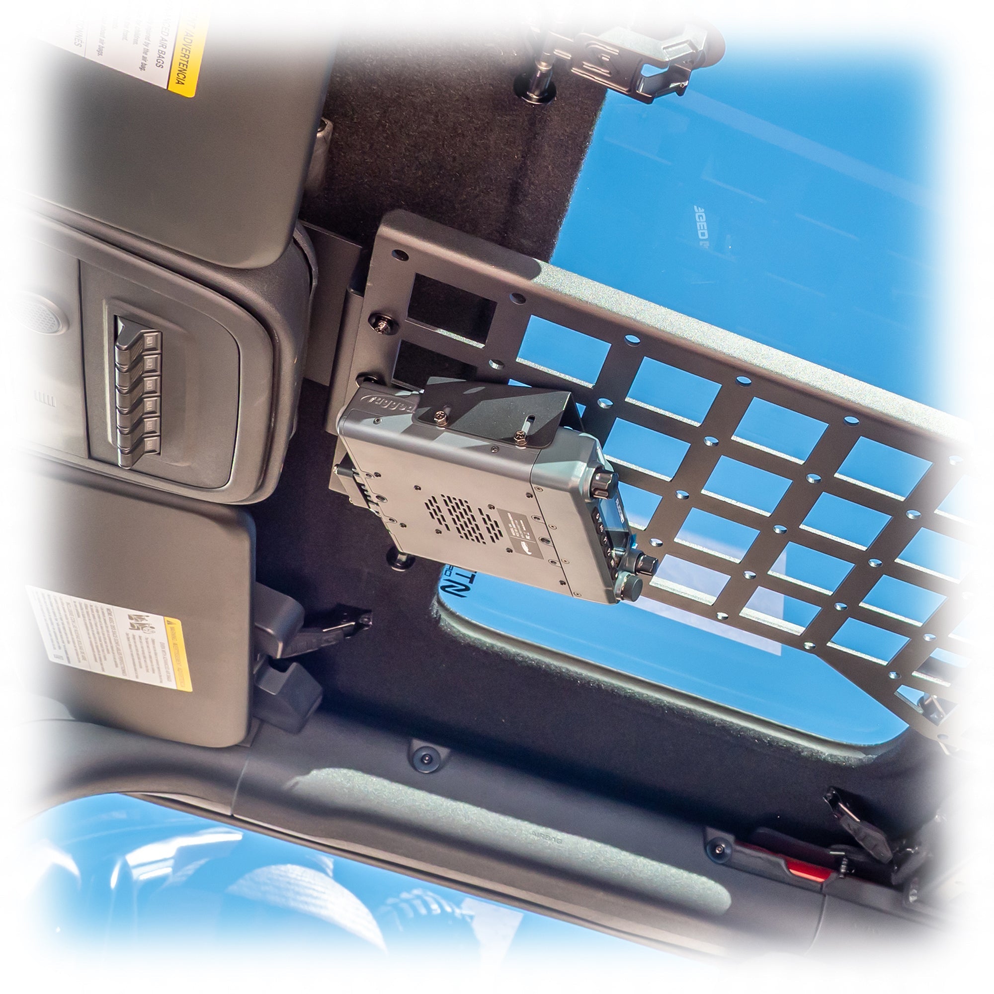 Molle - Loc Rugged Radio Mount - Turn Offroad