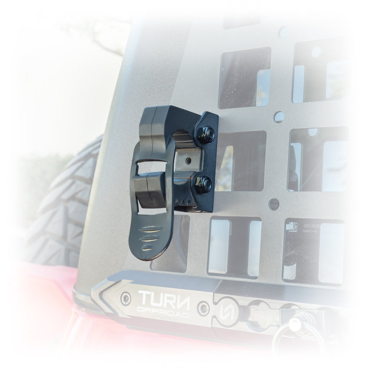 Molle Rubber Clamp Mount - Turn Offroad