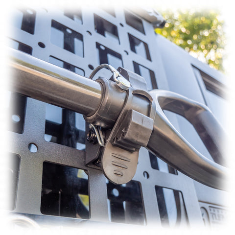 Molle Rubber Clamp Mount - Turn Offroad