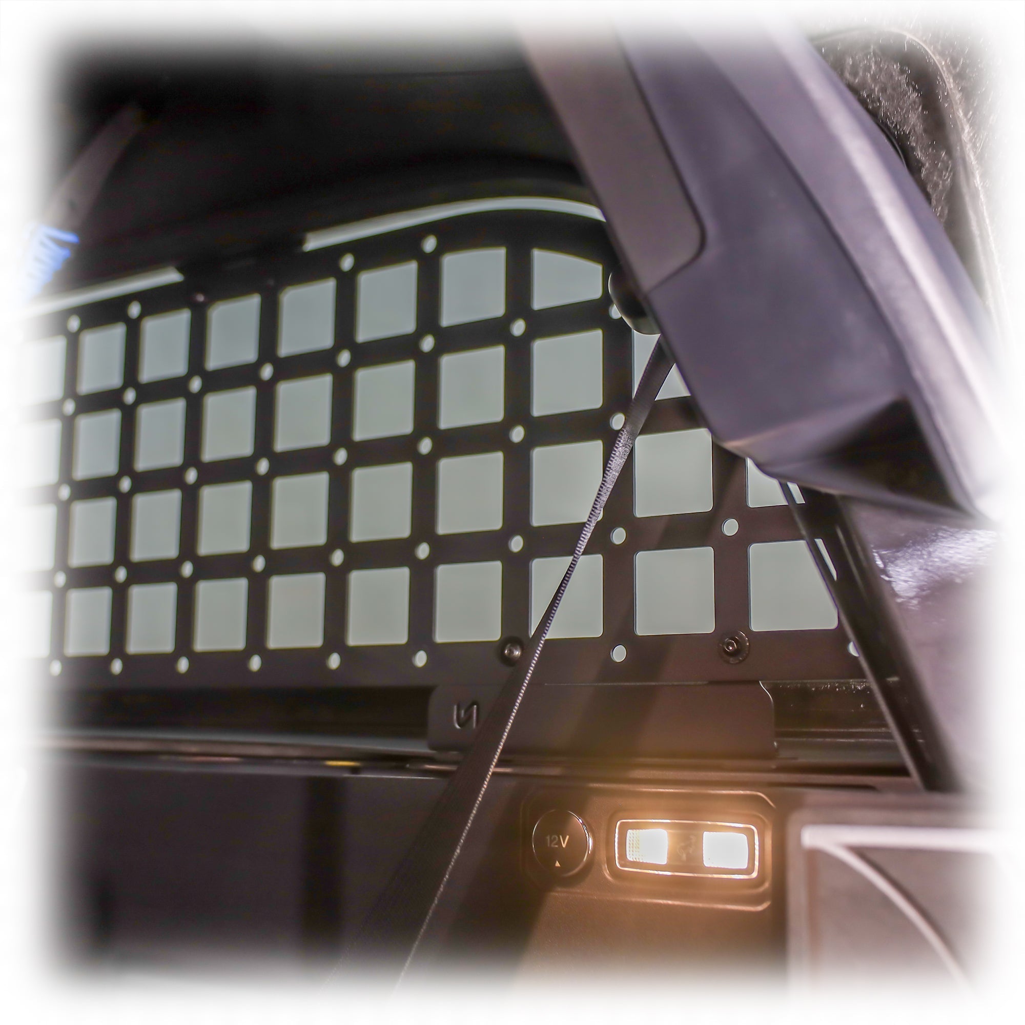 Rear Window MOLLE Panels for Ford Bronco 2-Door - Turn Offroad