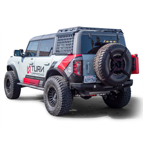 Side MOLLE Panels for 2021+ Ford Bronco 4 - Door Hard Top - Turn Offroad