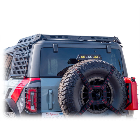 Side MOLLE Panels for 2021+ Ford Bronco 4 - Door Hard Top - Turn Offroad