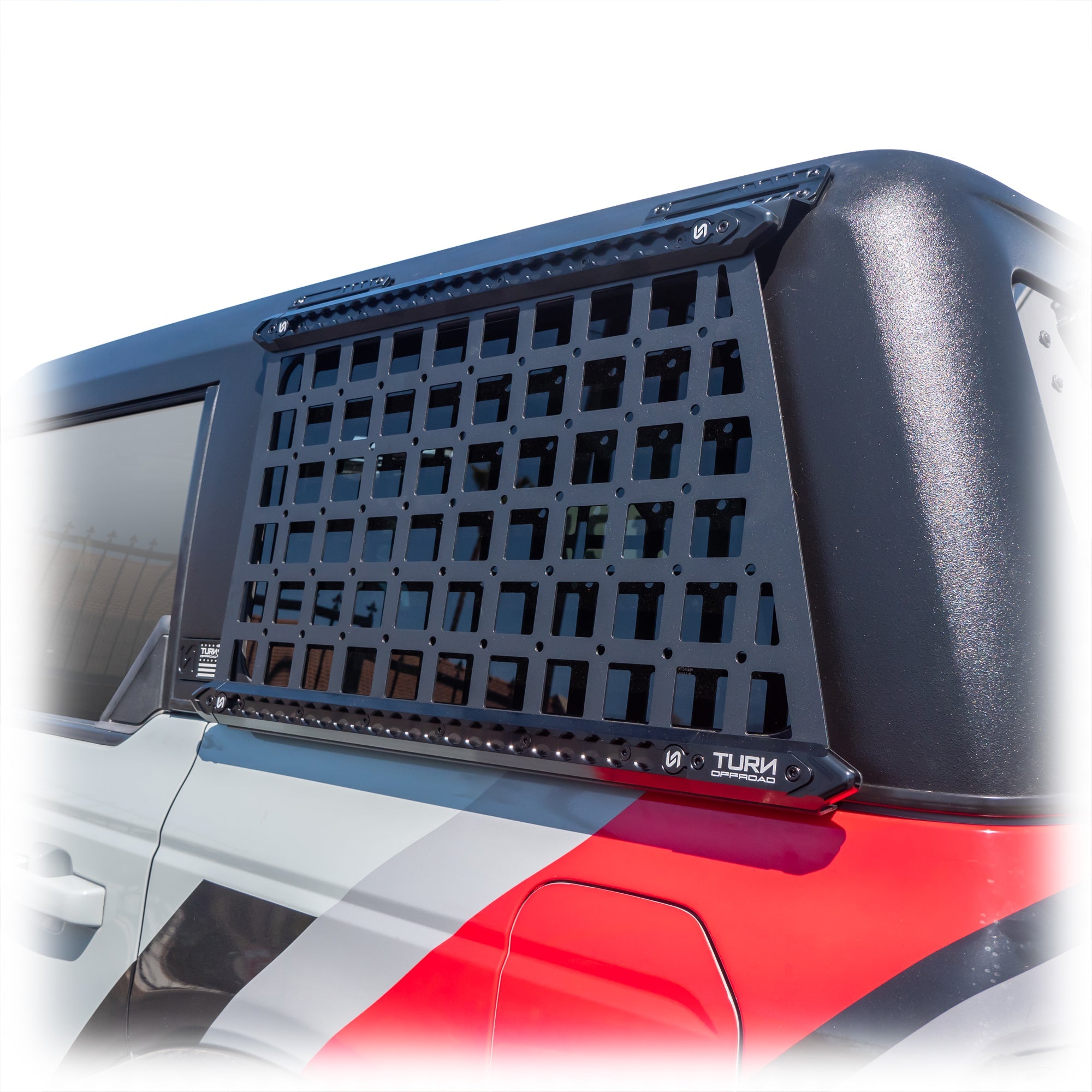 Side MOLLE Panels for 2021+ Ford Bronco w/ Turn Offroad Hard Top - Turn Offroad