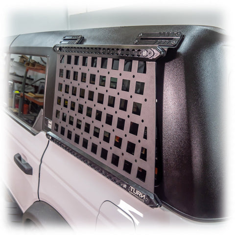 Side MOLLE Panels for 2021+ Ford Bronco w/ Turn Offroad Hard Top - Turn Offroad