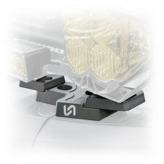 2021+ Ford Bronco Billet Mirror Light Mount (Pair) - Turn Offroad