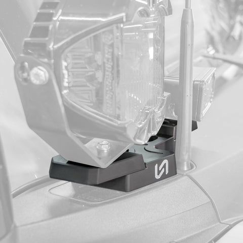 2021+ Ford Bronco Billet Mirror Light Mount (Pair) - Turn Offroad