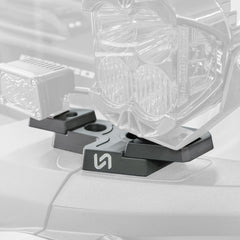 2021+ Ford Bronco Billet Mirror Light Mount (Pair) - Turn Offroad