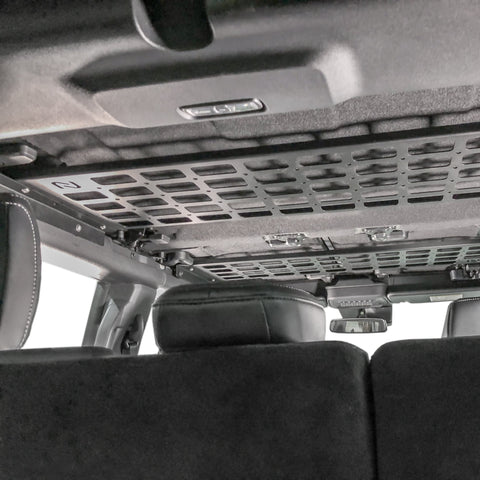 2021+ Ford Bronco Overhead MOLLE Panel Storage Kit - Turn Offroad