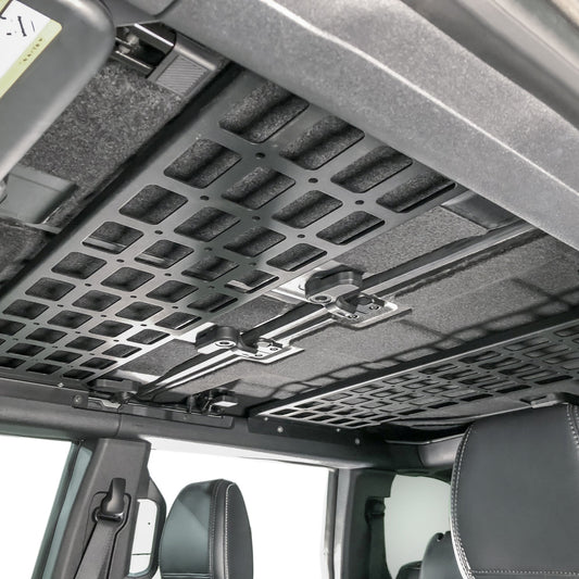 2021+ Ford Bronco Overhead MOLLE Panel Storage Kit - Turn Offroad