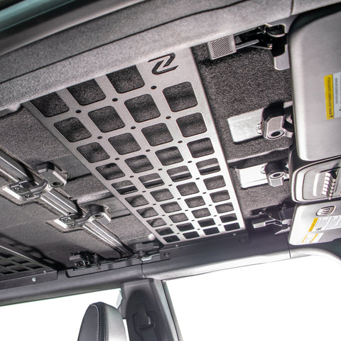 2021+ Ford Bronco Overhead MOLLE Panel Storage Kit - Turn Offroad