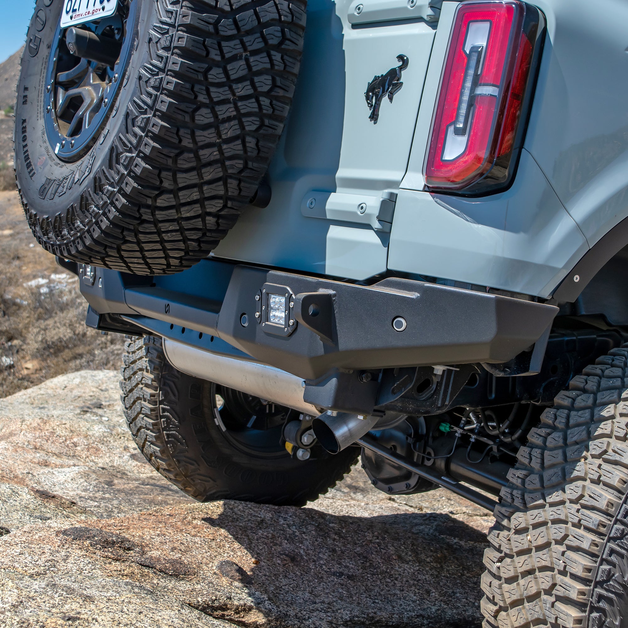 2021+ Ford Bronco Rear Bumper - Zero Series - Turn Offroad