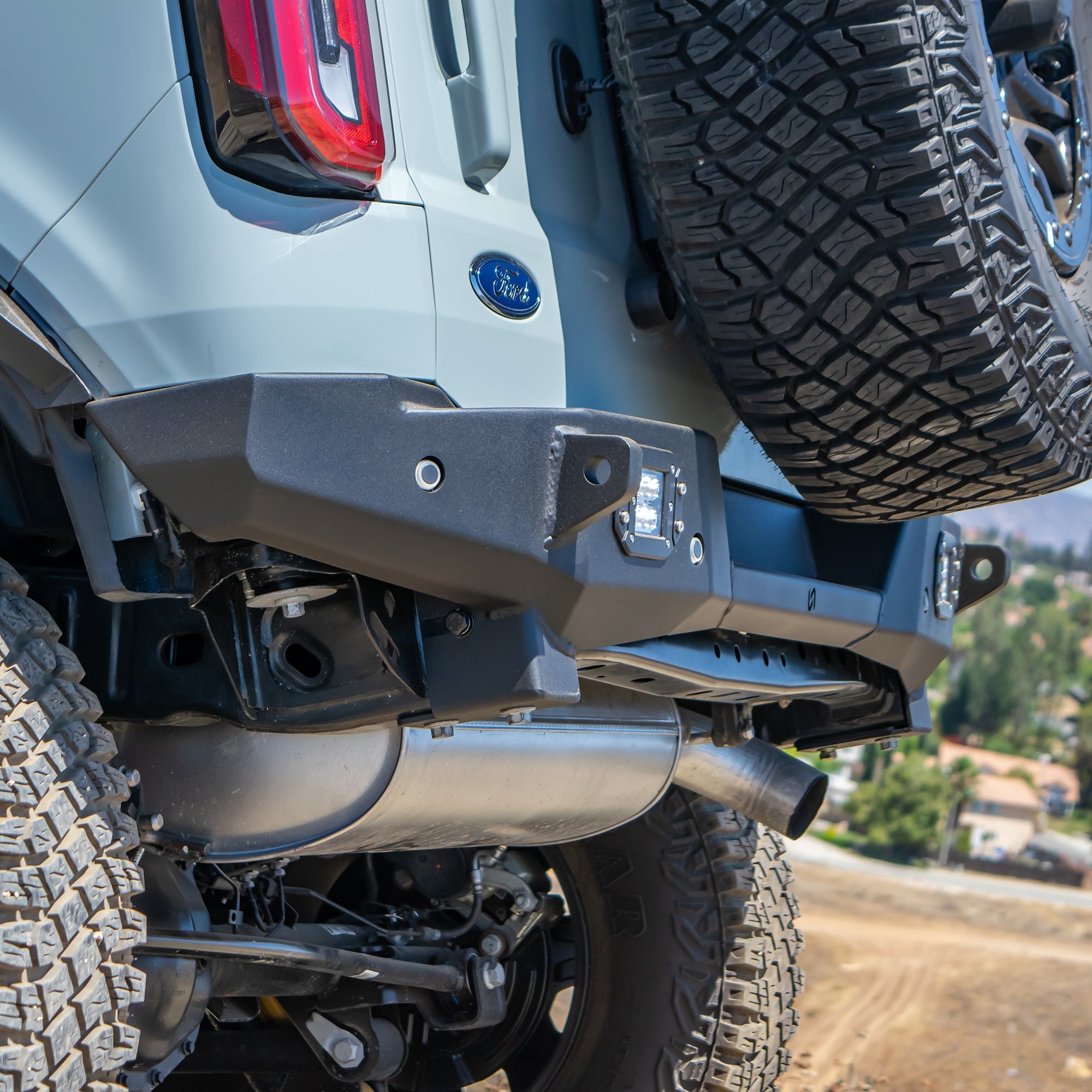 2021+ Ford Bronco Rear Bumper - Zero Series - Turn Offroad
