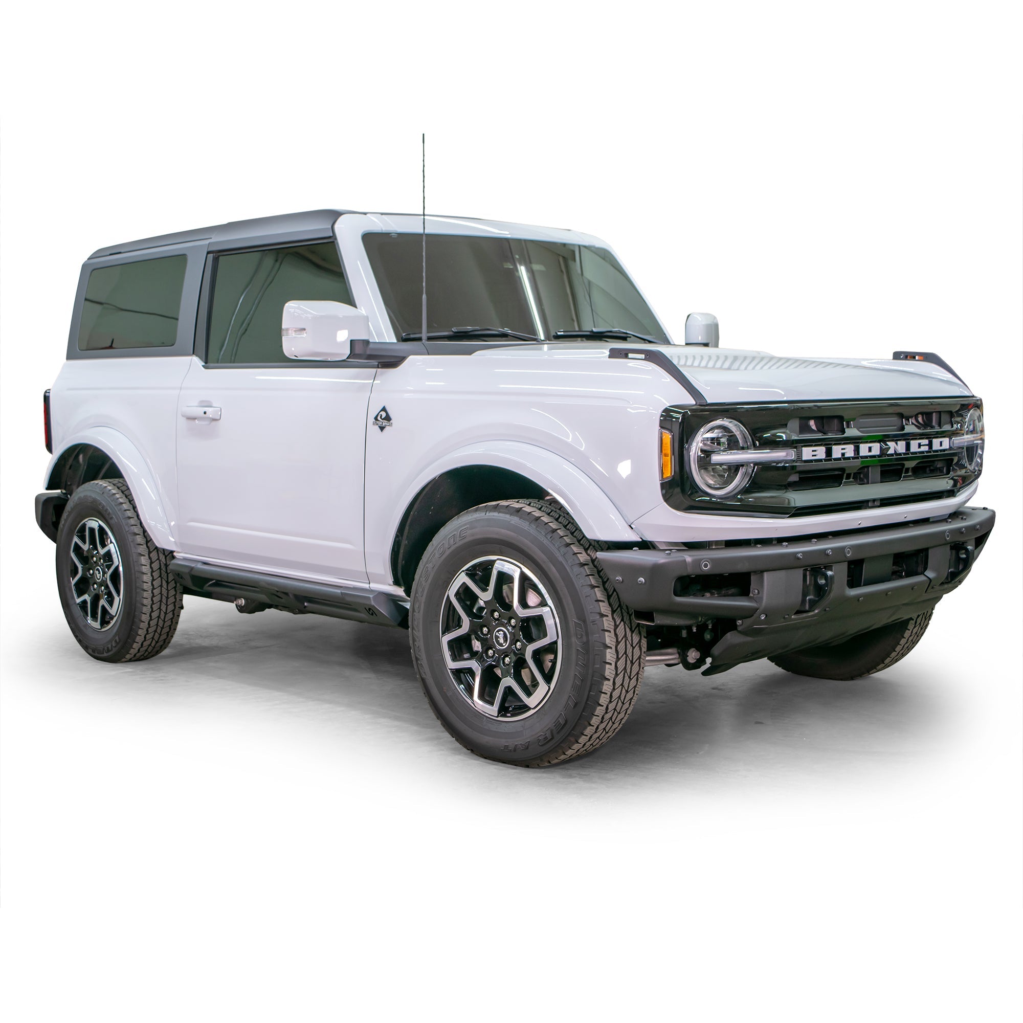 2021+ Ford Bronco Rock Sliders 2 - Door - Turn Offroad