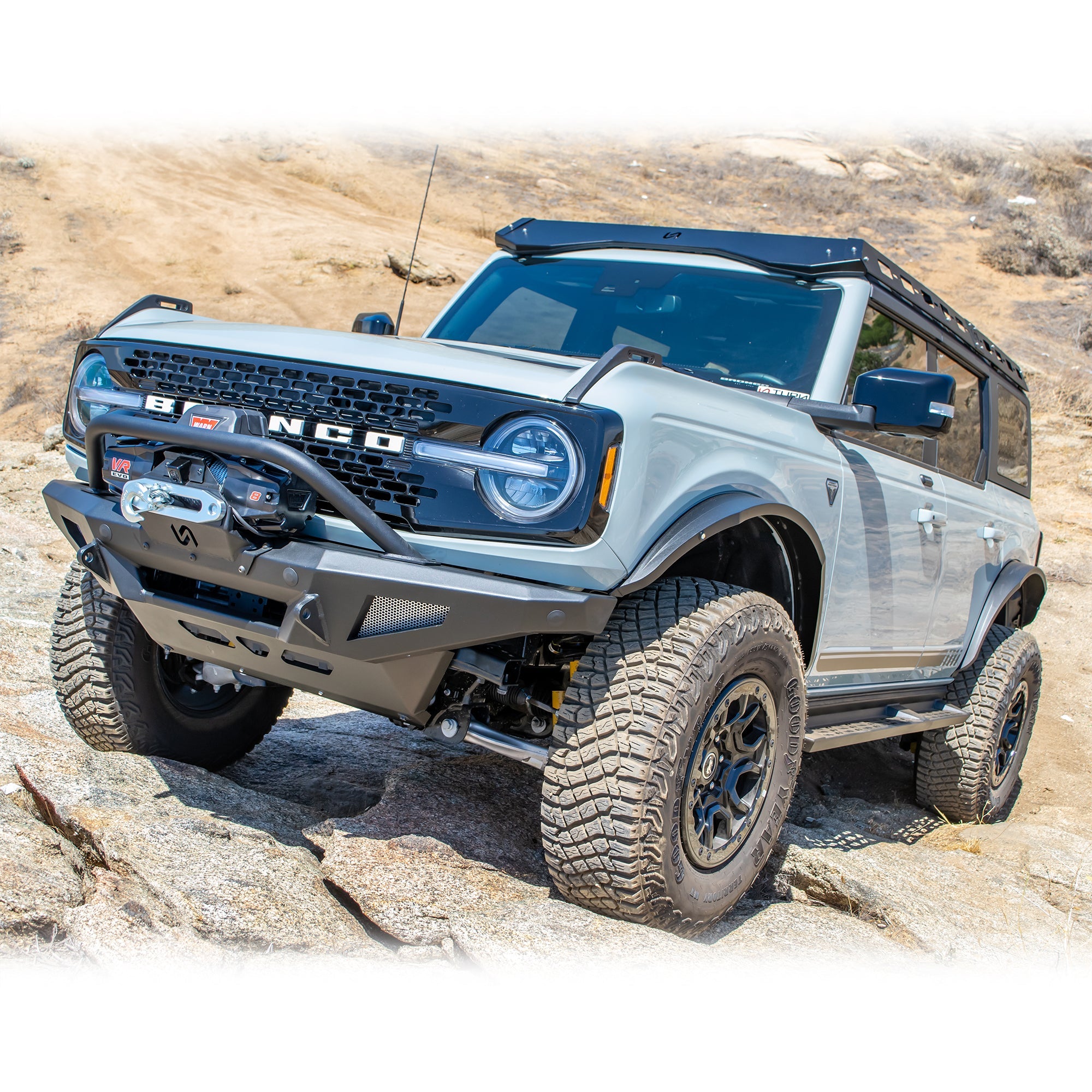 2021+ Ford Bronco Skid Plate - Turn Offroad