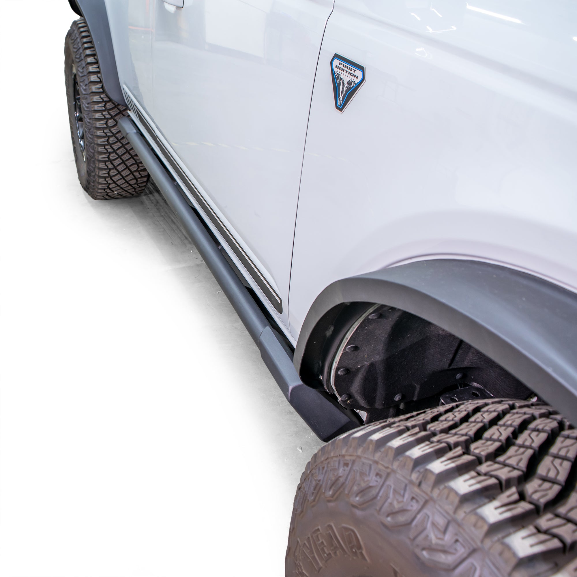 2021+ Ford Bronco Rock Sliders 4-Door | Turn Offroad