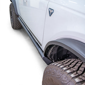 2021+ Ford Bronco Rock Sliders 4-Door - Turn Offroad