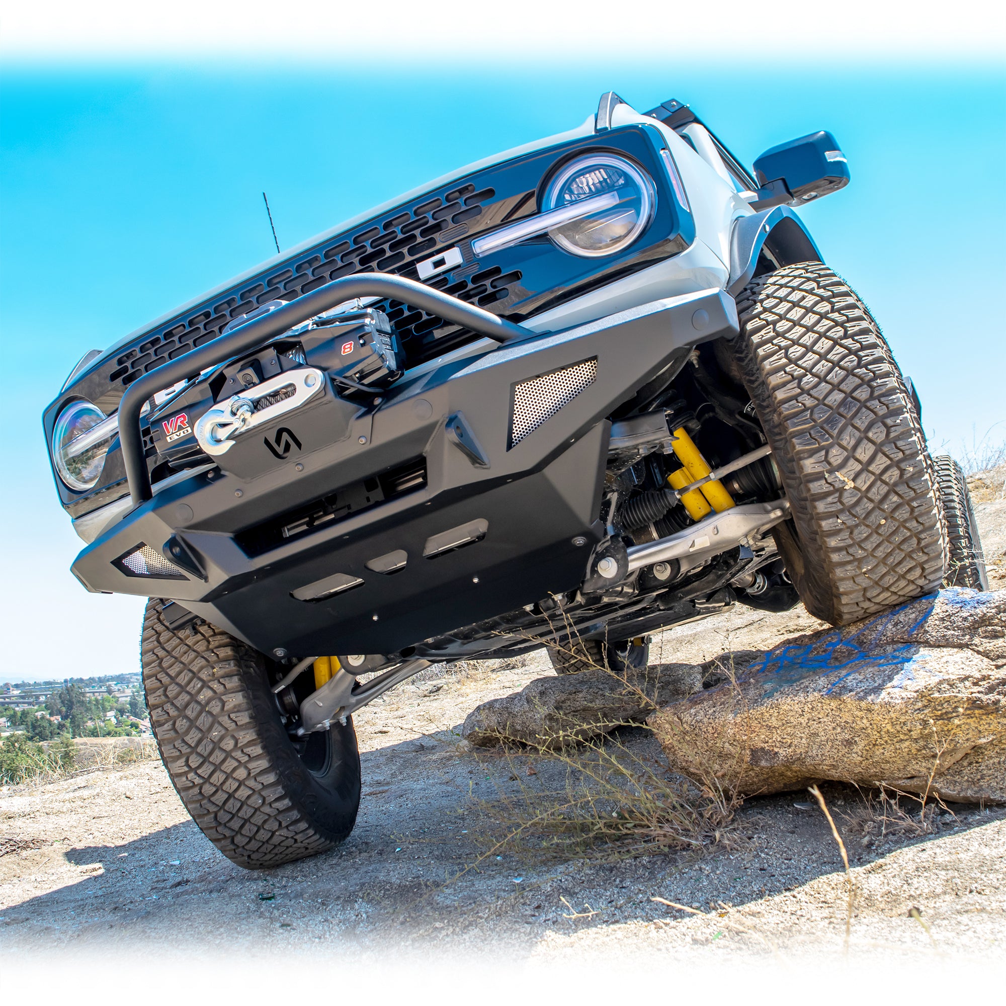 2021+ Ford Bronco Skid Plate - Turn Offroad