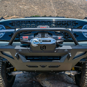 2021+ Ford Bronco Winch Mount - Turn Offroad